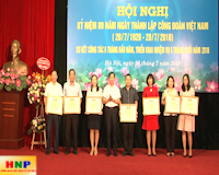 ​Công đoàn Viên chức Thành phố Hà Nội sơ kết 6 tháng đầu năm 2018